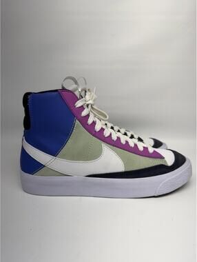 Nike Blazer Mid ’77 SE 4Y Colorblock Retro Court Sneaker GS US